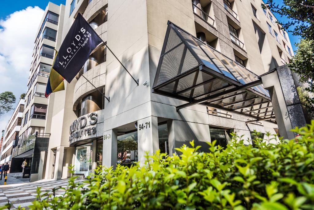 Lloyds Apartasuites Parque 93 Bogotá Esterno foto